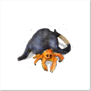 Hermit Tea Crab Posters and Art